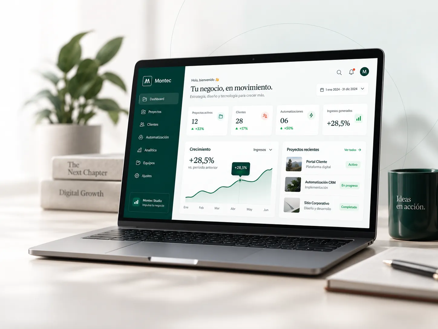 Montec Studio, soluciones digitales para empresas